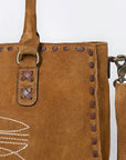 American Darling Tote Genuine Leather Women Bag Western Handbag Purse