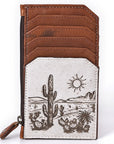 American Darling ADCCM101Q Card-Holder Hair On Genuine Leather women bag western handbag purse