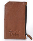 American Darling ADCCM101Q Card-Holder Hair On Genuine Leather women bag western handbag purse