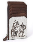 American Darling ADCCM101S Card-Holder Hair On Genuine Leather women bag western handbag purse
