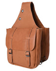 Hilason Western Horse Trail Riding Heavy Duty Genuine Leather Saddle Bag