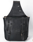 Hilason Western Horse Trail Riding Heavy Duty Genuine Leather Saddle Bag