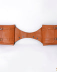 Hilason Western Horse Trail Riding Heavy Duty Genuine Leather Saddle Bag