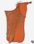 HILASON Western Horse Bull Riding Adult Rodeo Genuine Handmade Leather Chaps