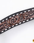 HILASON Western Horse Hand Carved American Leather Breast Collar Headstall