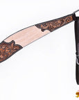 HILASON Western Horse Hand Carved American Leather Breast Collar Headstall