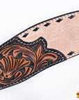 HILASON Western Horse Hand Carved American Leather Breast Collar Headstall
