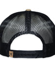 Rope Smart Western Style Mesh Flat Retro Trucker Fit Snapback Red Patch Cap