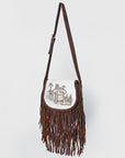 American Darling Crossbody Genuine Leather women bag western handbag purse