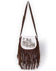 American Darling Crossbody Genuine Leather women bag western handbag purse