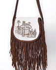 American Darling Crossbody Genuine Leather women bag western handbag purse