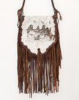 American Darling Crossbody Hair-On Genuine Leather Women Bag Western Handbag Purse