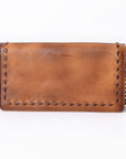 American Darling Organiser Hair-On Hand Tooled Genuine Leather Women Bag Western Handbag Purse