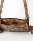American Darling Hand Tooled Genuine Leather Women Bag Western Handbag Purse