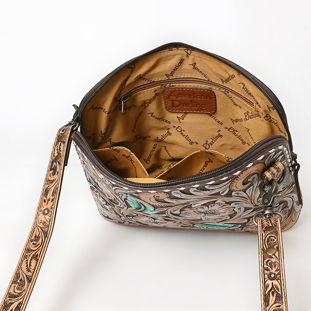 American Darling Crossbody Genuine Leather Women Bag Western Handbag Purse