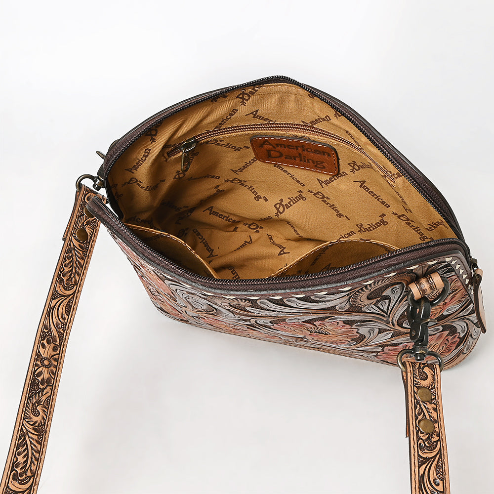 American Darling Crossbody Genuine Leather Women Bag Western Handbag Purse