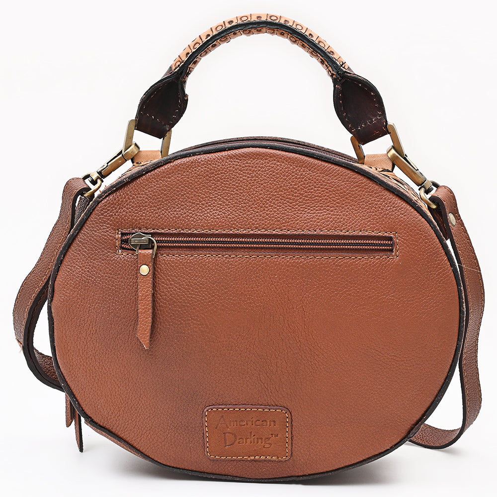 American Darling Canteen Bag Beautifully Hand Tooled Leather women