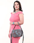 American Darling Camera Bag Genuine Western Leather Women Bag ADBGZ930