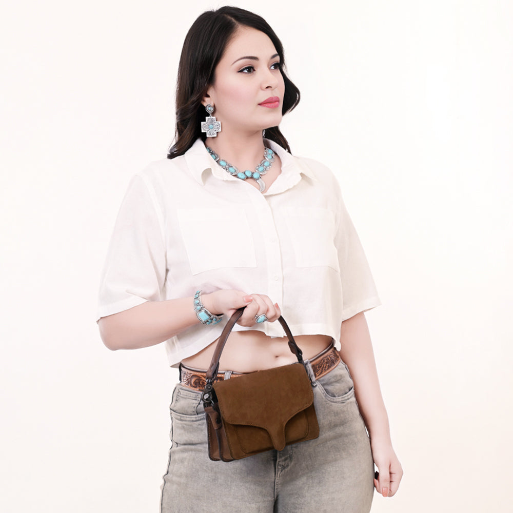 American Darling Evening Bag Genuine Western Leather Women Bag ADBGZX111