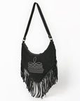 American Darling Small Crossbody Suede Genuine Leather Women Bag Western Handbag Purse