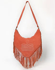 American Darling Small Crossbody Suede Genuine Leather Women Bag Western Handbag Purse