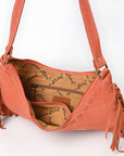 American Darling Small Crossbody Suede Genuine Leather Women Bag Western Handbag Purse