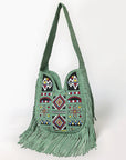 American Darling Small Crossbody Suede Genuine Leather Women Bag Western Handbag Purse