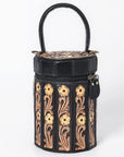 American Darling Jewelry Case Hand Tooled Genuine Leather women bag western handbag purse