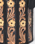 American Darling Jewelry Case Hand Tooled Genuine Leather women bag western handbag purse