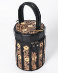 American Darling Jewelry Case Hand Tooled Genuine Leather women bag western handbag purse