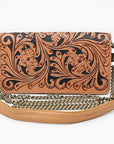 American Darling Organiser Bag Beautifully Hand Tooled Leather women