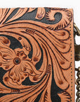 American Darling Organiser Bag Beautifully Hand Tooled Leather women