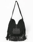 American Darling Small Crossbody Suede Genuine Leather Women Bag Western Handbag Purse