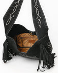 American Darling Small Crossbody Suede Genuine Leather Women Bag Western Handbag Purse
