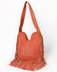 American Darling Small Crossbody Suede Genuine Leather Women Bag Western Handbag Purse