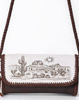 American Darling Crossbody Hair-On Genuine Leather Women Bag Western Handbag Purse