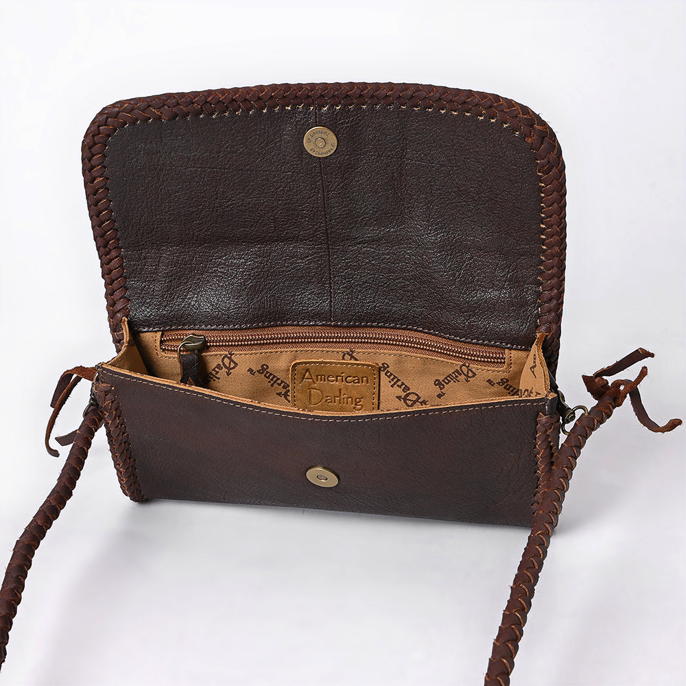 American Darling Crossbody Hair-On Genuine Leather Women Bag Western Handbag Purse