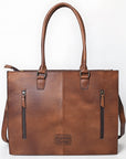 American Darling Tote Hand Tooled Printed Genuine Leather Women Bag Western Handbag Purse
