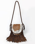 American Darling Crossbody Hair-On Genuine Leather Women Bag Western Handbag Purse
