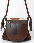 American Darling Crossbody Hair-On Genuine Leather Women Bag Western Handbag Purse