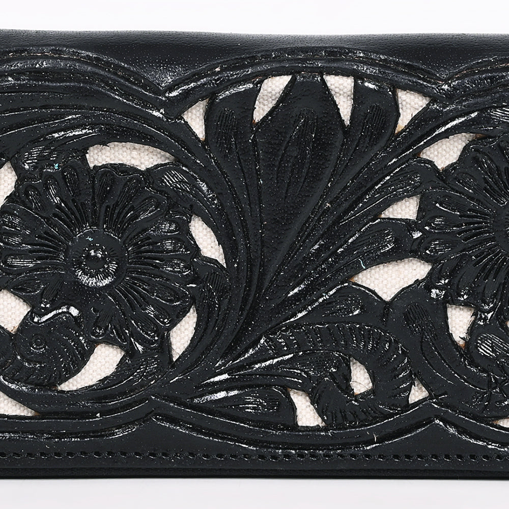 American Darling Wallet Hand Tooled Genuine Leather women bag western handbag purse