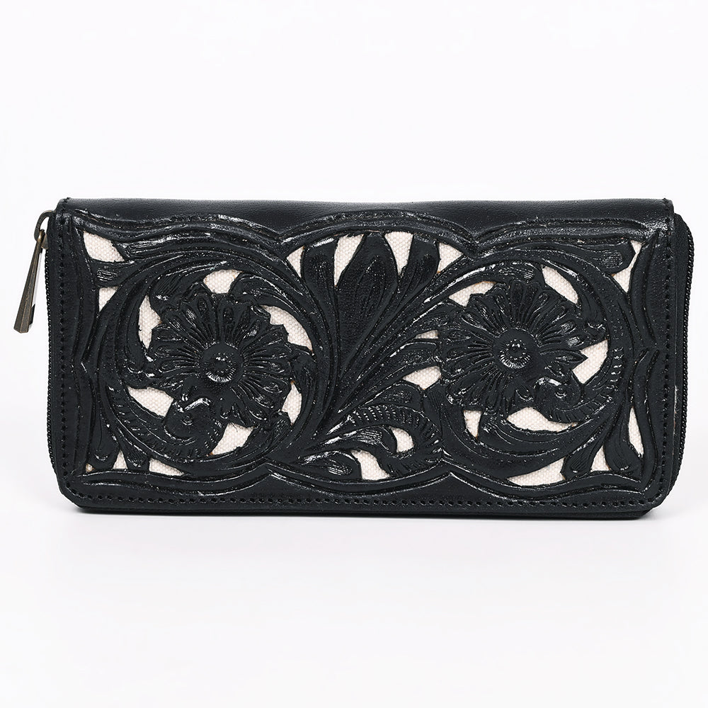 American Darling Wallet Hand Tooled Genuine Leather women bag western handbag purse