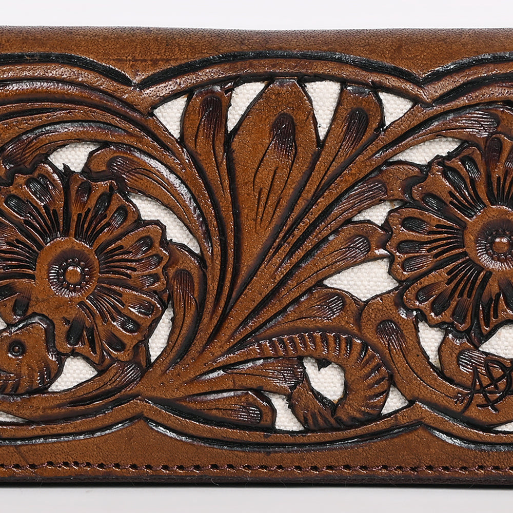 American Darling Wallet Hand Tooled Genuine Leather women bag western handbag purse