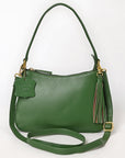 Never Mind Western Cross Body Genuine Leather Handbag Purse Wallet Bag For Women Girls
