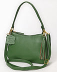 Never Mind Western Cross Body Genuine Leather Handbag Purse Wallet Bag For Women Girls