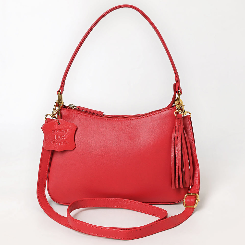 Never Mind Western Cross Body Genuine Leather Handbag Purse Wallet Bag For Women Girls