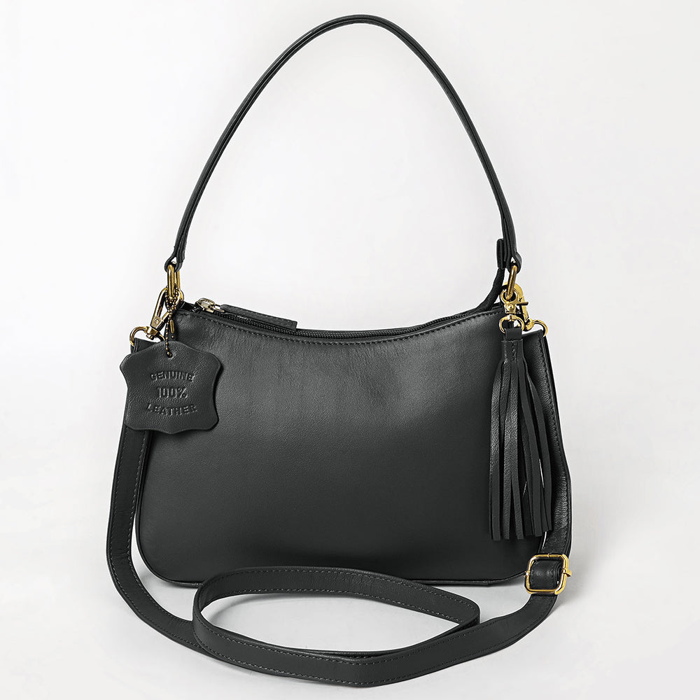 Never Mind Western Cross Body Genuine Leather Handbag Purse Wallet Bag For Women Girls