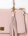 Never Mind Crossbody Fringes Genuine Leather Women Bag Western Handbag Purse