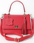Never Mind Crossbody Fringes Genuine Leather Women Bag Western Handbag Purse