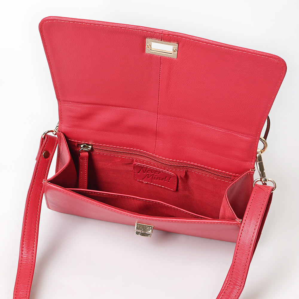 Never Mind Crossbody Fringes Genuine Leather Women Bag Western Handbag Purse
